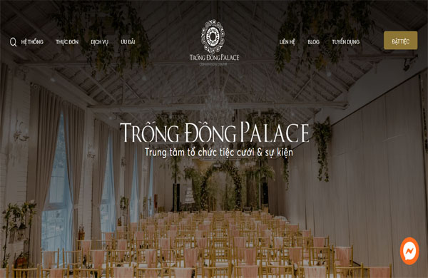 trung tâm tổ chức hội nghị tiệc cưới trống đồng palace